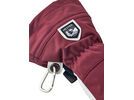 Hestra Army Leather Heli Ski 5 Finger, bordeaux | Bild 5