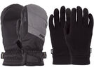 POW Gloves Warner Gore-Tex Short Mitt + Merino Liner, charcoal | Bild 2