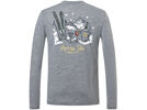 super.natural Apres Ski LS Herren, cashmere grey melange/various | Bild 3