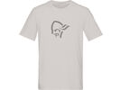 Norrona /29 cotton logo T-Shirt (M), drizzle | Bild 1
