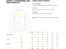 Q36.5 Gregarius Hybrid Collar Fade Long Sleeve Jersey Women, nautica blue | Bild 3