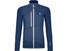 Ortovox Merino Fleece Grid Jacket W, blue nunatak | Bild 1