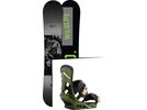 Set: Ride Wild Life 2017 + Burton Mission 2017, track day green - Snowboardset | Bild 1