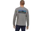 Patagonia Men's Long-Sleeved P-6 Logo Responsibili-Tee, gravel heather | Bild 5