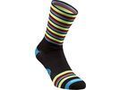 Specialized Full Stripe Summer Sock, black/turquoise | Bild 1