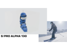 Salomon S/Pro Alpha 130 EL, race blue/white | Video 6