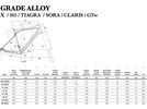 GT Grade Alloy 105, raw/black | Bild 6
