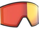 Scott React Ersatzscheibe mit Case, AMP Light Sensitive Red Chrome | Bild 1