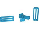 Fixplus Strapkeeper für 2,3 cm Straps - 4 Stück, turquoise-blue | Bild 1