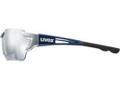 uvex sportstyle 803 race v, silver blue metallic/Lens: variomatic litemirror silver | Bild 2