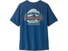 Patagonia Men's Cap Cool Daily Shirt - Great Waves, clement blue/light clement blue x-dye | Bild 2