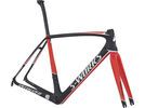 Specialized S-Works Tarmac Frameset, satin carbon/rocket red/metallic white | Bild 1