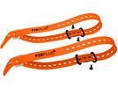 Fixplus Sachen-Festmacher inklusive Strap 66 cm - 2 Set Pack, black/orange | Bild 1