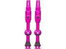 Muc-Off Big Bore Lite Tubeless Valves - 45 mm, pink | Bild 1