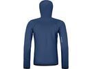 Ortovox Merino Fleece Grid Hoody M, blue nunatak | Bild 2