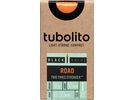 Tubolito Tubo Road 60 mm - 700C x 18-32 / Black Valve, orange/black | Bild 2
