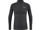 Salewa Zebru Responsive Half-Zip T-Shirt Herren, onyx | Bild 1