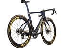 Pinarello Dogma F Red AXS 2x12 / ZIPP WH454 NSW Gold Decal, Team Q36.5 Replica | Bild 2