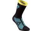Specialized SL Elite Summer Sock, black/dark teal/yellow | Bild 1