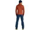 Ortovox Merino Fleece Grid Hoody M, clay orange | Bild 3