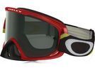 Oakley O-Frame 2.0 MX Heritage Racer Goggle, bright red/Lens: dark grey | Bild 1