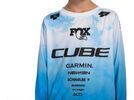 Cube MTB Trikot Rookie X Actionteam langarm, topas blue | Bild 3