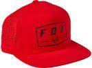 Fox Badge Snapback Hat, flame red | Bild 1