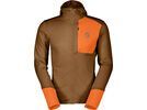 Scott Defined Light Men's Hoody, bread brown/flash orange | Bild 1