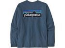 Patagonia Men's Long-Sleeved P-6 Logo Responsibili-Tee, utility blue | Bild 2