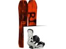 Set: Ride Warpig Large 2017 + Burton Mission 2017, gnarly sheen - Snowboardset | Bild 1