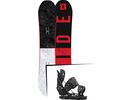 Set: Ride Machete GT 2017 + Flow NX2 2016, black - Snowboardset | Bild 1