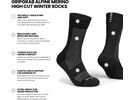 GripGrab Alpine Merino High Cut Winter Socks, black | Bild 6
