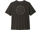 Patagonia Men's Cap Cool Daily Shirt - Spoke Stencil, black | Bild 2