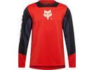 Fox Youth Defend LS Jersey Elevated, fluorescent red | Bild 1