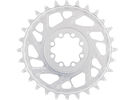 Burgtec 3 mm Offset Thick Thin Chainring SRAM 8-Bolt, rhodium silver | Bild 1