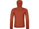 Ortovox Merino Fleece Grid Hoody M, clay orange | Bild 2