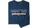 Patagonia Men's Long-Sleeved P-6 Logo Responsibili-Tee, crater blue | Bild 1