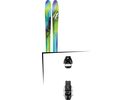 Set: K2 SKI Fulluvit 95 2017 + Atomic STH 13 WTR 100 mm, black/gun metal - Skiset | Bild 1