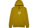 Fox Fox Head Pullover Hoodie, mustard | Bild 1