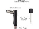 Wolf Tooth EnCase System Chain + Tire Plug Multi-Tool | Bild 4