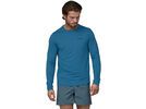 Patagonia Men’s Long-Sleeved Cap Cool Daily Graphic Shirt - Waters, boardshort logo/wavy blue x-dye | Bild 4