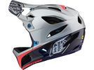 TroyLee Designs Stage Race Helmet MIPS, silver/navy | Bild 2