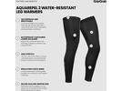 GripGrap AquaRepel 2 Water-Resistant Leg Warmers, black | Bild 9