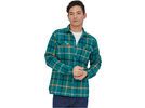 Patagonia Men’s Long-Sleeved Organic Cotton Flannel Shirt, brisk: dark borealis green | Bild 2