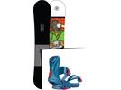 Set: Ride Crook 2017 + Ride Capo 2016, slate blue - Snowboardset | Bild 1