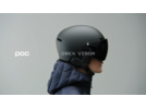 POC Obex Visor, Clarity Uni. Sunny Grey / hydrogen white | Video 5