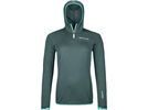 Ortovox Merino Fleece Light Grid ZN Hoody W, dark arctic grey | Bild 1