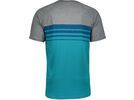 Scott Trail 80 DRI S/SL Shirt, sea blue/dark grey melange | Bild 2