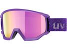 uvex athletic FM, dark-violet mat/Lens: mirror silver | Bild 1