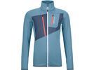 Ortovox Merino Fleece Grid Jacket W, light blue | Bild 1